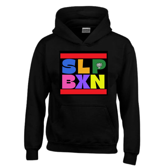 Classic Black Colorful SLP BXN Hoodie