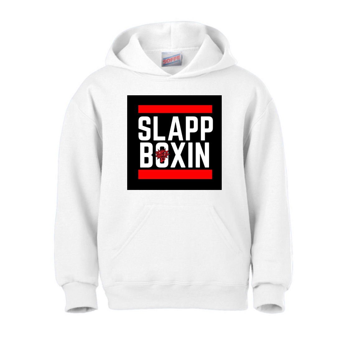 SLAPP BOXIN Old School Hip Hop Hoodie