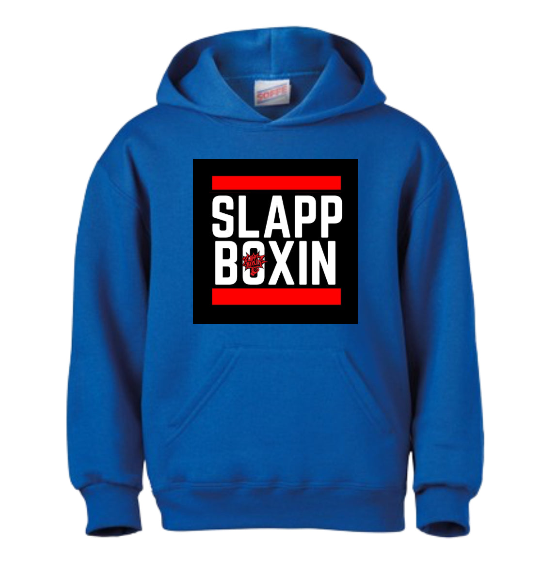 SLAPP BOXIN Old School Hip Hop Hoodie