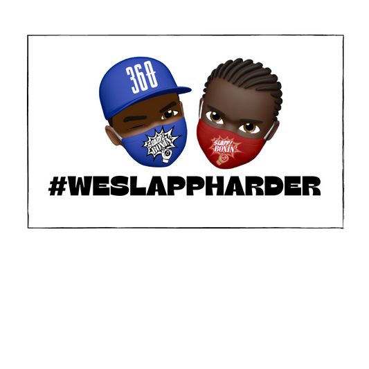 Slapp Boxin' #WESLAPPHARDER 4 x 6 Magnet